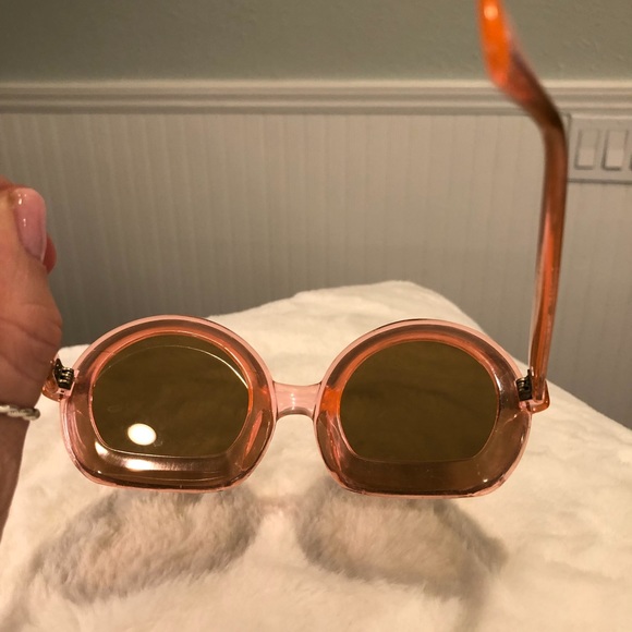Rare ⚡️⚡️ 80’s  Italian vintage fishbowl sunglasses main image 4